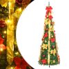 Artificial Christmas Tree Pop-up 50 LEDs Green 47.2"