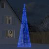 Christmas Tree Light with Spikes 1554 LEDs Blue 196.9"