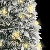 Artificial Christmas Tree Pop-up Flocked Snow 50 LEDs 47.2"