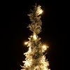 Artificial Christmas Tree Pop-up Flocked Snow 50 LEDs 47.2"