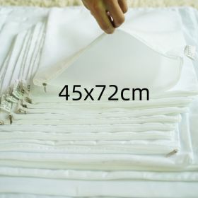 Pillow Pillowcase Pillow Polyester Liner Cover Cushion (Option: White Sanding Liner Cover-45x72cm)