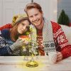 Christmas Lights Crystal Christmas Tree Lights Copper Wire Night Lights