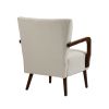 COOLMORE Wood Frame Armchair, Modern Accent Chair Lounge Chair for Living Room