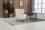 COOLMORE Wood Frame Armchair, Modern Accent Chair Lounge Chair for Living Room