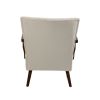 COOLMORE Wood Frame Armchair, Modern Accent Chair Lounge Chair for Living Room