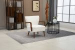 COOLMORE Wood Frame Armchair, Modern Accent Chair Lounge Chair for Living Room