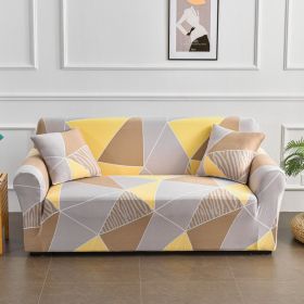 All-inclusive Stretch Printed Sofa Cover (Option: Space-Three)