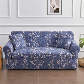 All-inclusive Stretch Printed Sofa Cover (Option: Spring Is Full-Three)